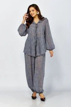 Костюм брючный 638 Zigzag Style