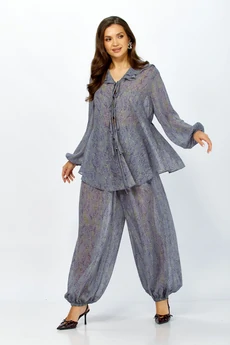 Костюм брючный 638 Zigzag Style