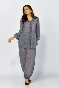 Костюм брючный 638 Zigzag Style