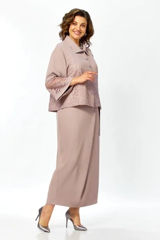 Костюм с юбкой 641 клевер Zigzag Style