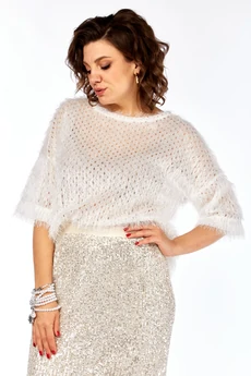 Блузка 417 молочный hOla la