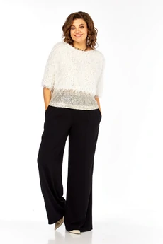 Блузка 436 белое молоко hOla la