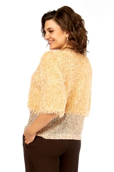 Блузка 436 персик hOla la