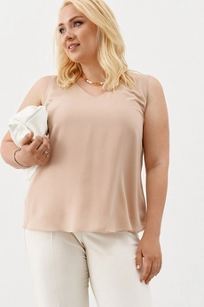 Блузка K-01040 бежевый Ketty