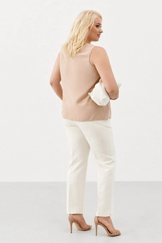 Блузка K-01040 бежевый Ketty