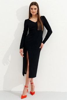 Платье K-03280 черный Ketty