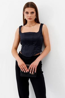 Топ-корсет K-03640 черный Ketty