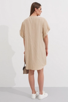 Платье K-06580 бежевый Ketty