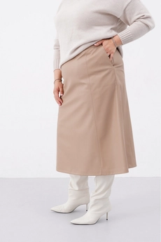 Юбка K-08353 капучино Ketty