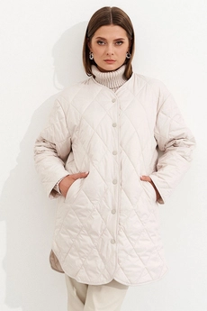 Пальто K-08470 бежевый Ketty