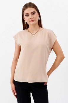 Блузка K-09940 бежевый Ketty