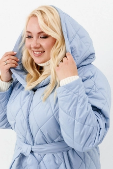 Куртка K-10670 голубой Ketty