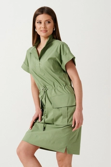 Платье K-14880 зеленый Ketty