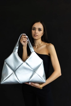 Сумка ROMB2-silver mt.style