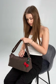 Сумка Chloe2-brown-velour mt.style