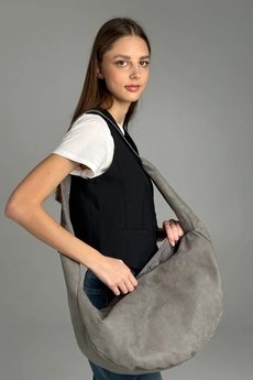 Сумка Dolly-grey-velour mt.style