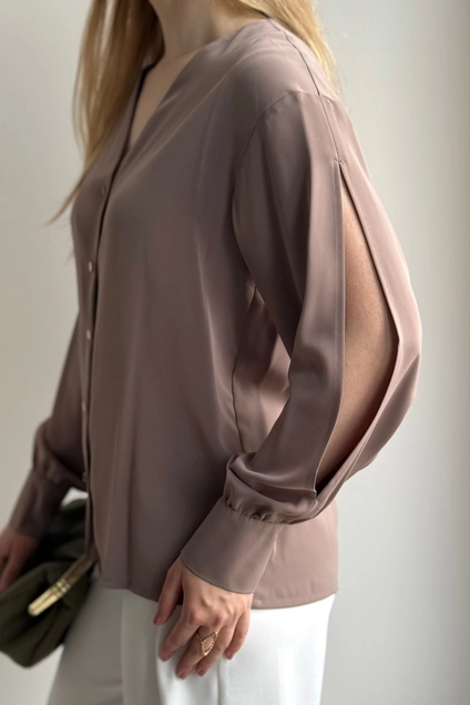 Блузка 450 капучино Lizet collection
