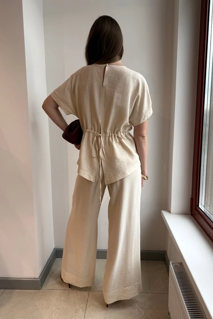 Блузка 476 песочный Lizet collection