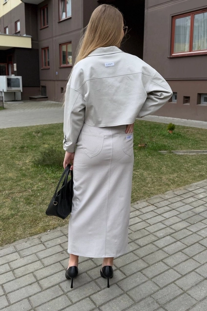 Жакет 473 бежевый Lizet collection