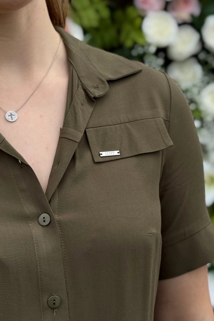 Платье 157 хаки Lizet collection