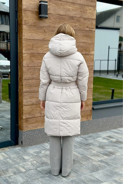 Пальто 010 бежевый Lizet collection