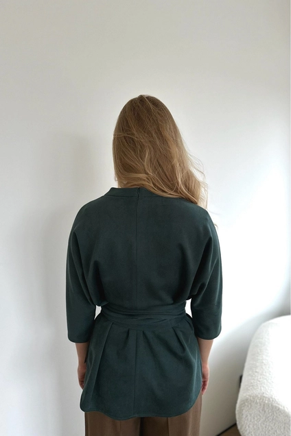 Блузка 314 изумруд Lizet collection