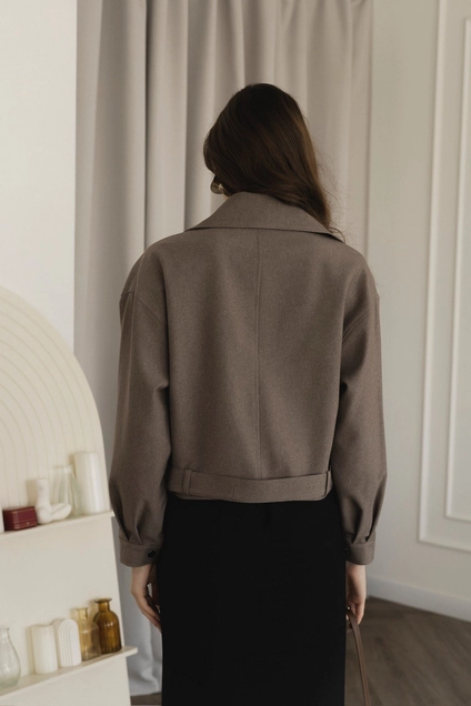 Куртка 418 капучино Lizet collection