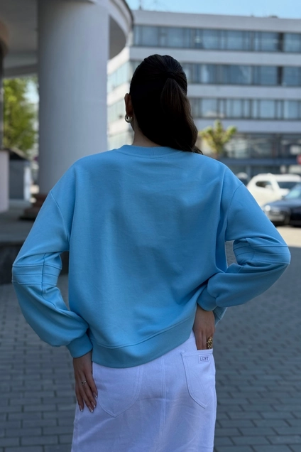 Джемпер 472 голубой Lizet collection