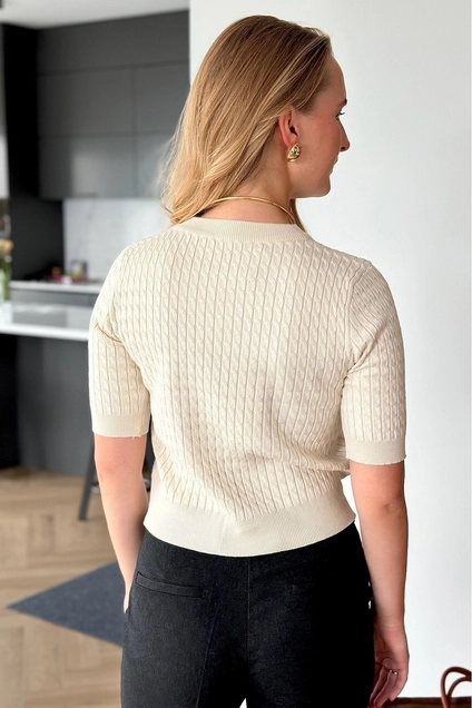 Футболка 482 молоко Lizet collection