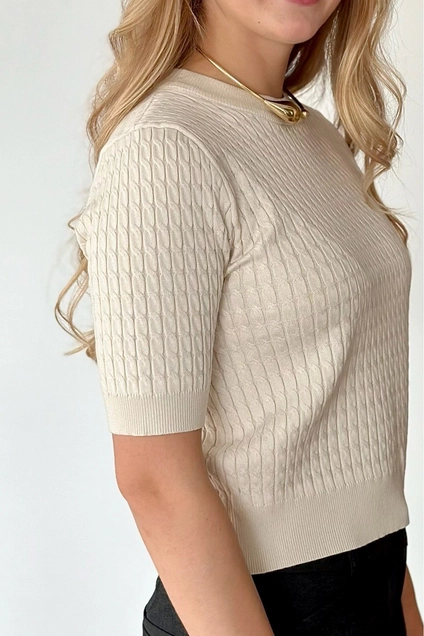 Футболка 482 молоко Lizet collection