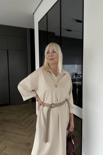 Платье 522 молочный Lizet collection