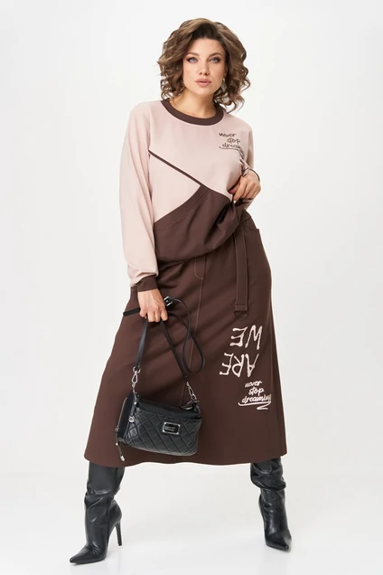 Костюм с юбкой 24129 AIRA style фото 5