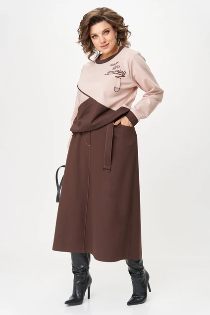 Костюм с юбкой 24129-1 AIRA style
