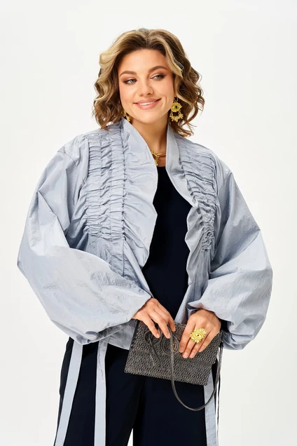 Костюм брючный 24269 черный AIRA style