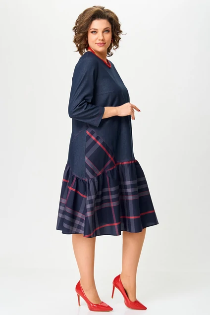 Платье 24415 синий AIRA style фото 4