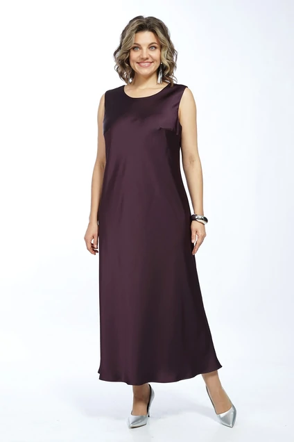 Костюм с платьем 2433 ежевика ALANI