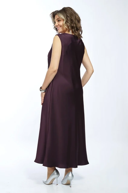Костюм с платьем 2433 ежевика ALANI