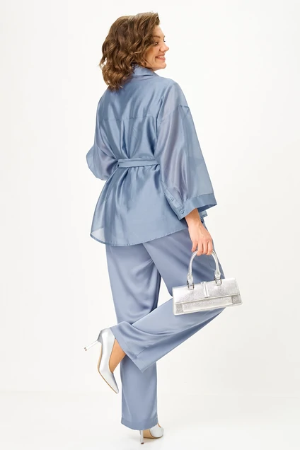 Костюм брючный 2517 индиго ALANI