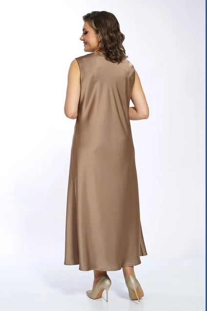 Костюм с платьем 2668 золото ALANI