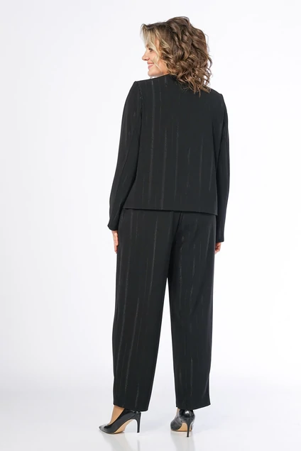 Костюм брючный 2681 черный ALANI