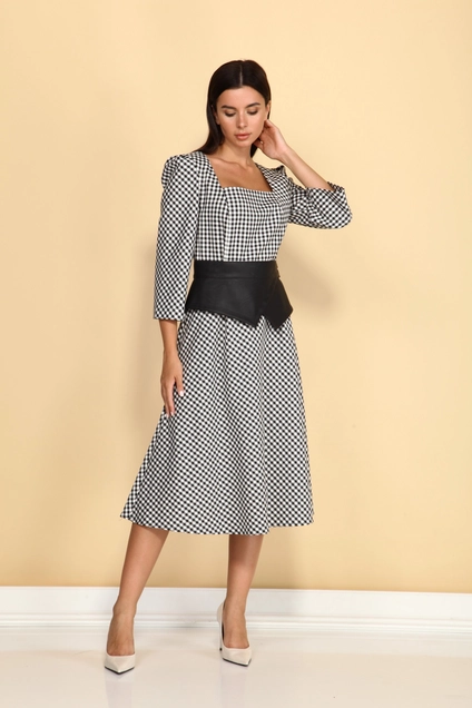 Костюм с платьем 1037 ALEZA