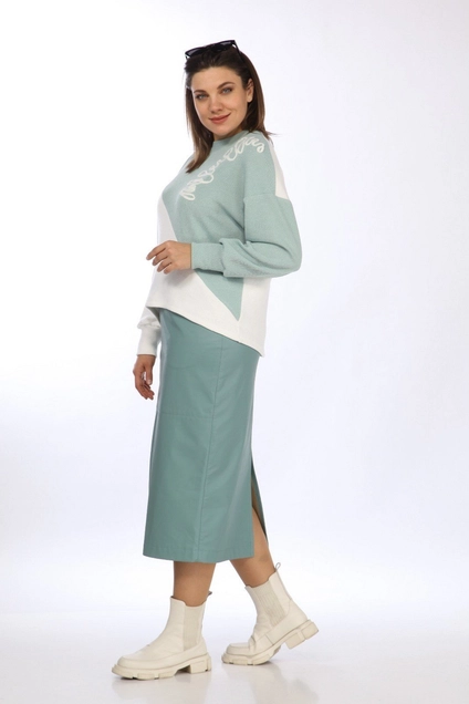 Костюм с юбкой 1106 ALEZA