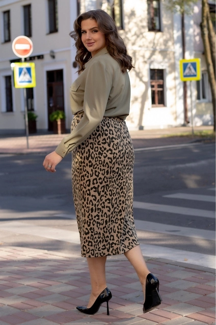 Костюм с юбкой 9060-24 ANDINA CITY