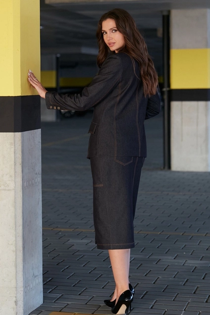 Костюм с юбкой 9023-23 ANDINA CITY