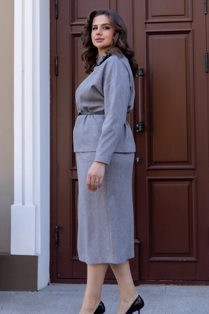 Костюм с юбкой 9055 ANDINA CITY