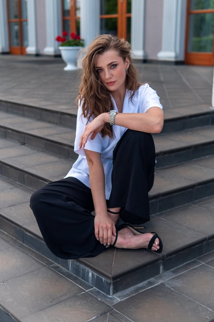 Костюм брючный 916 ANDINA