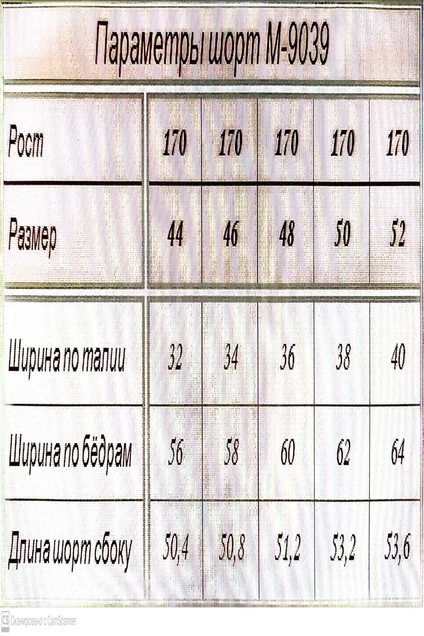 Шорты 9039 лаванда ARISHA