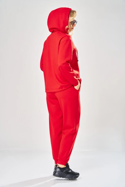 Костюм брючный 1006 красный ARTELLA