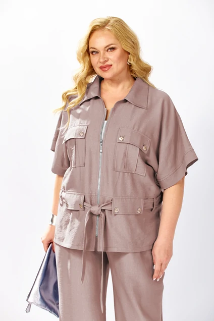 Костюм брючный 1020 капучино ARTELLA