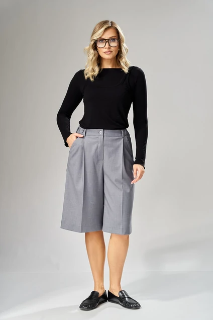Бермуды 241 серый AVA fashion
